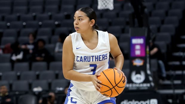 Gizelle Aguirre helped Caruthers win a 2024 CIF Division 3 state championship.